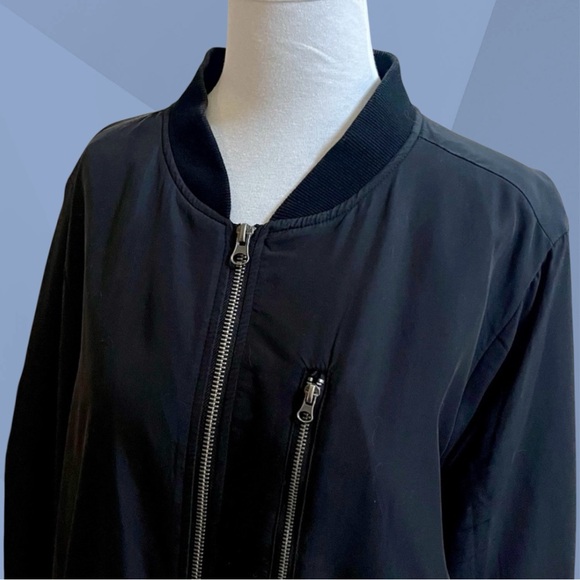 Max Jeans-Bomber Jacket-Size L-Black - Picture 6 of 10
